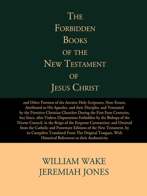 cover image of The Forbidden Books of the Original New Testament of Jesus Christ